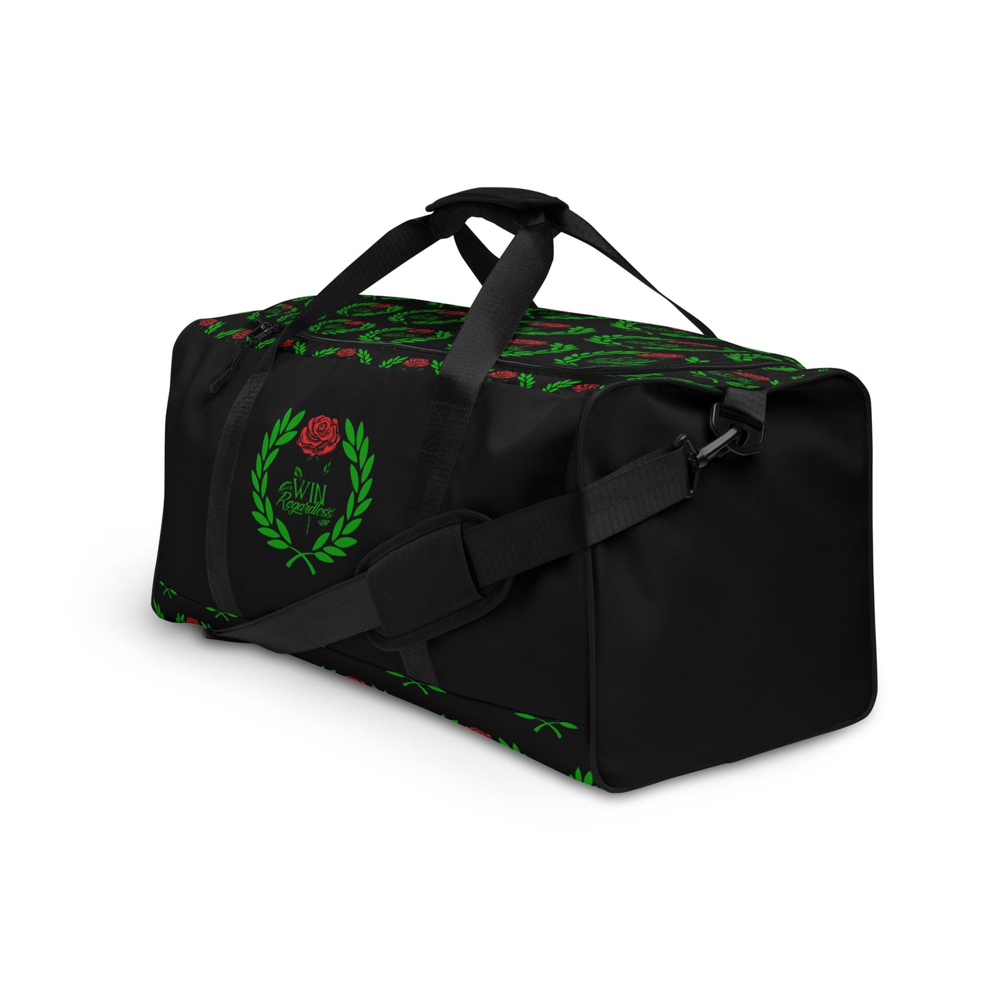 Win Regardless (black)  Duffle bag