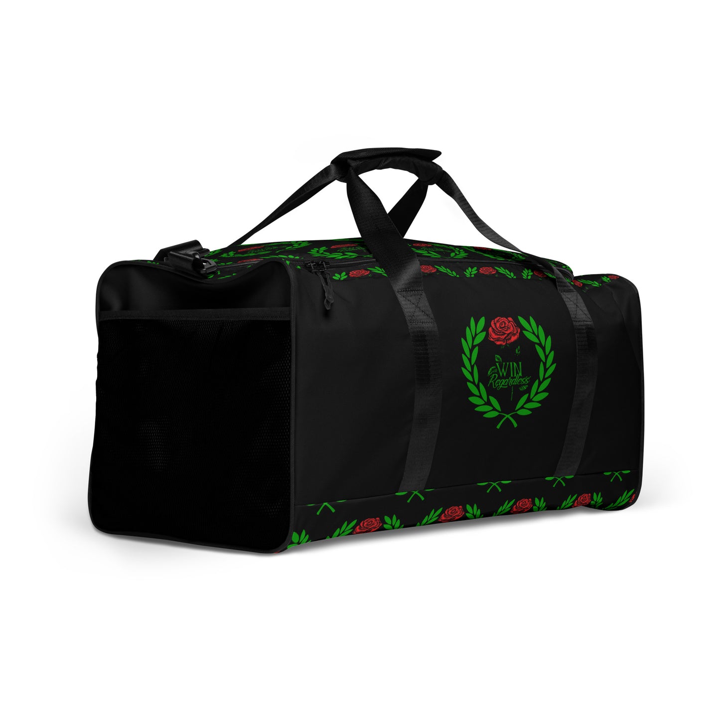 Win Regardless (black)  Duffle bag