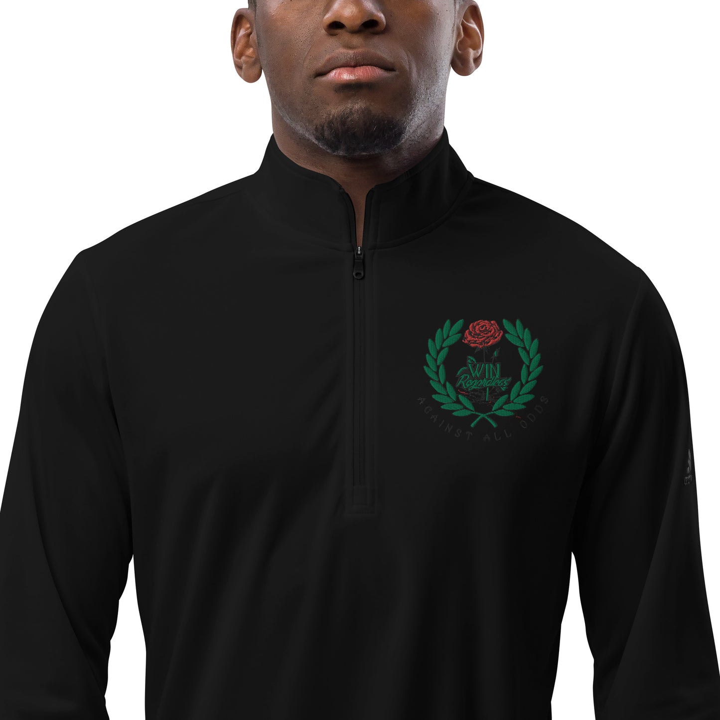 Quarter zip pullover Win Rose Black