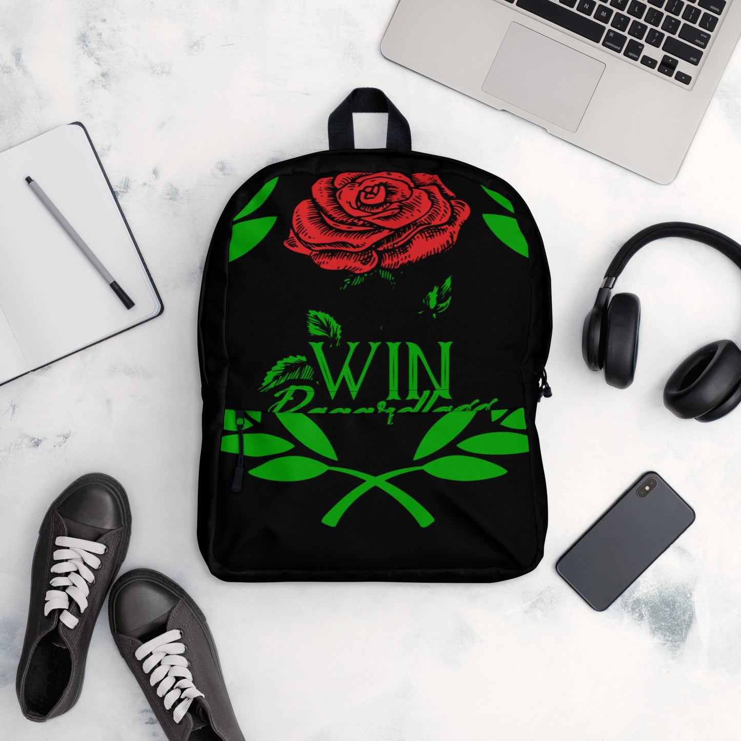 Backpack Win Rose Black