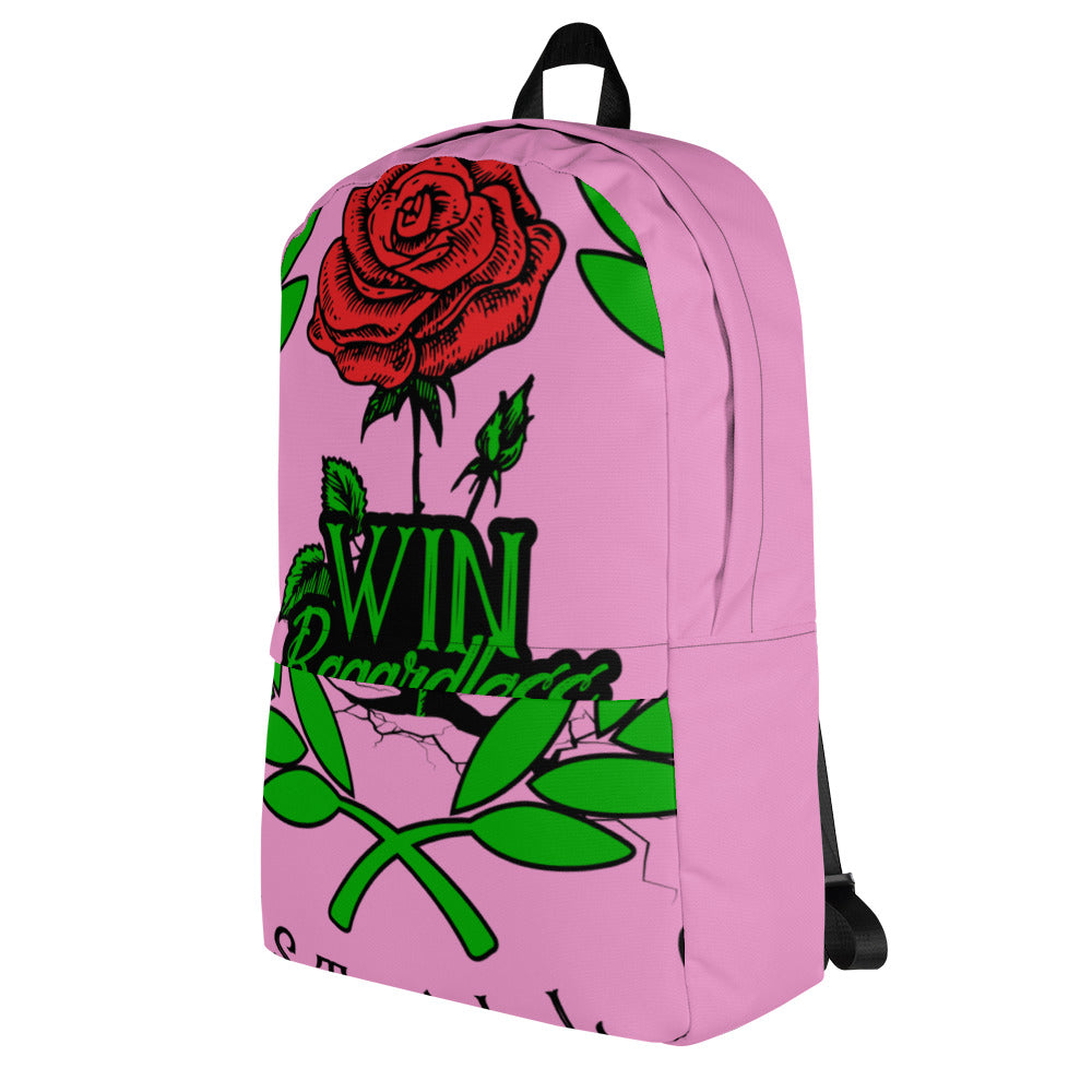 Win Rose Pink Backpack