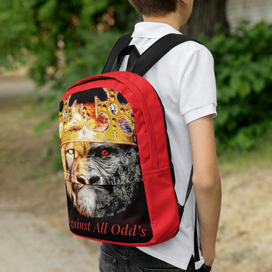 Backpack King/Silver Red