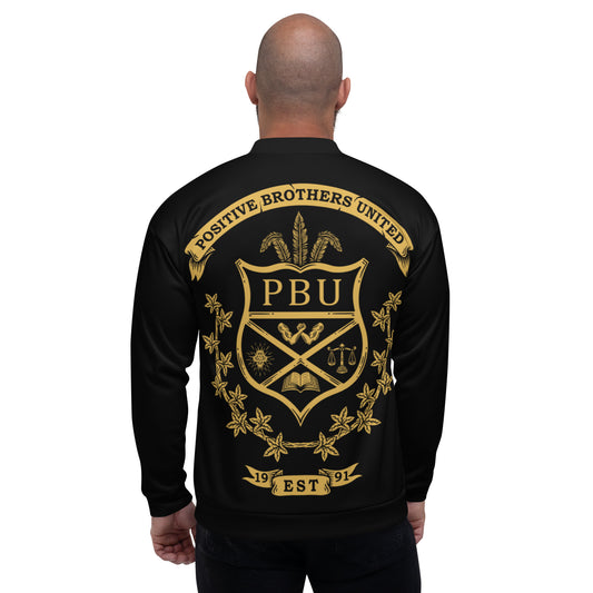 Unisex Bomber Jacket PBU Black