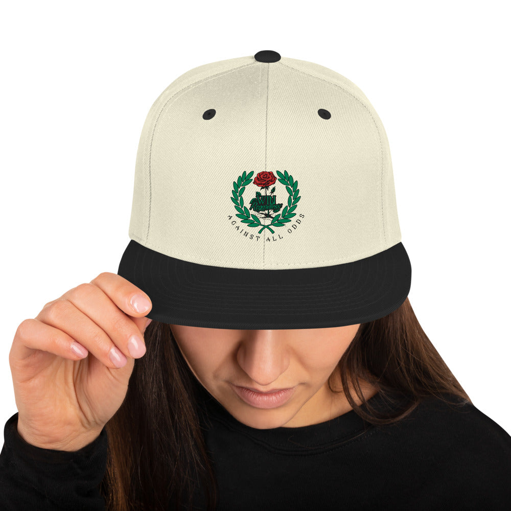 Win (flat logo 1) Snapback Hat