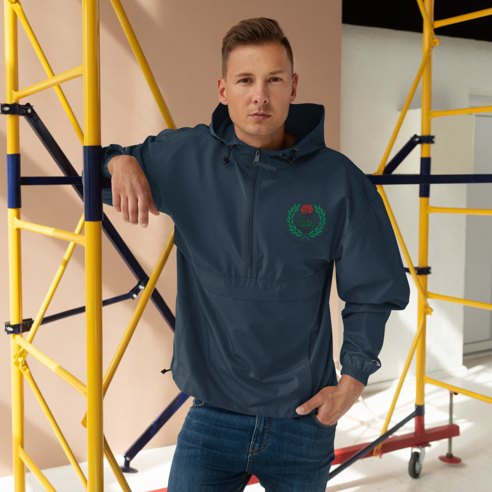 Win Regardless Embroidered Champion Packable Jacket