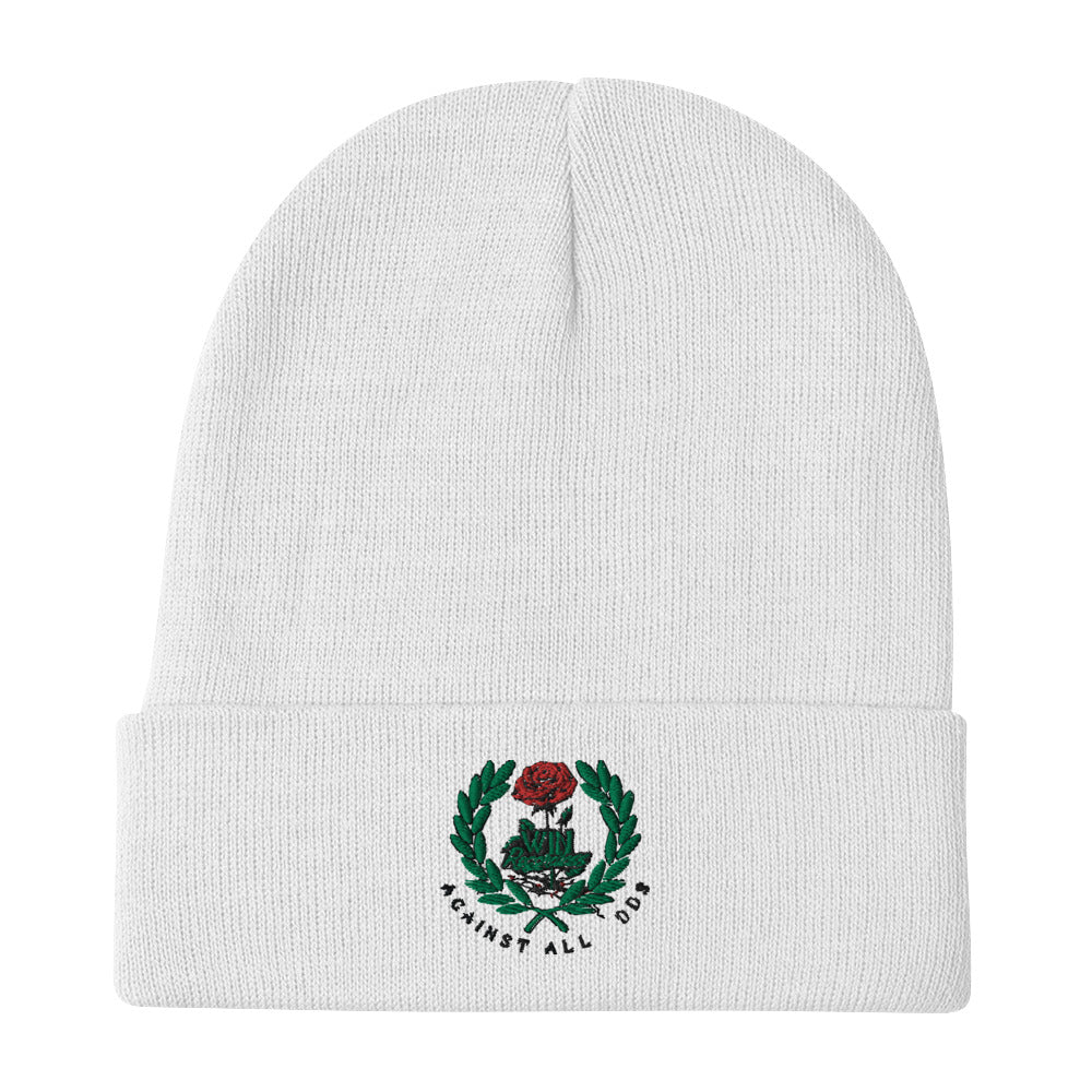 Win (logn 1) Embroidered Beanie